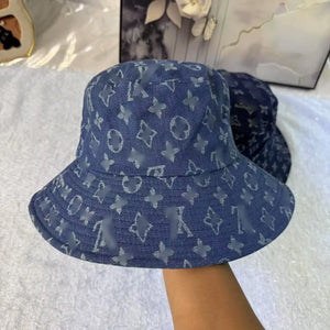 Monogram Luxe Azure Heritage Bucket Hat