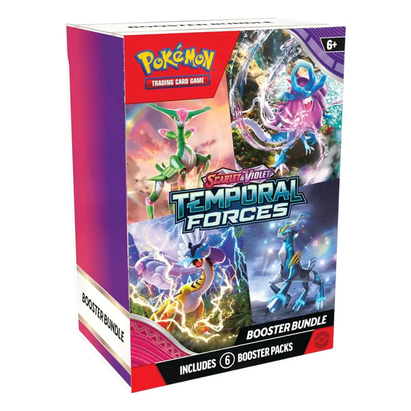 Pokémon TCG Scarlet & Violet Temporal Forces Booster Bundle