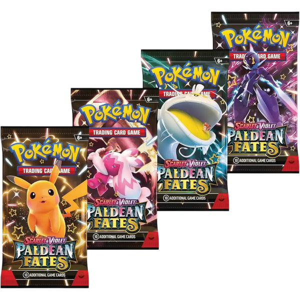 Pokemon TCG Scarlet & Violet Paldean Fates Booster Bundle