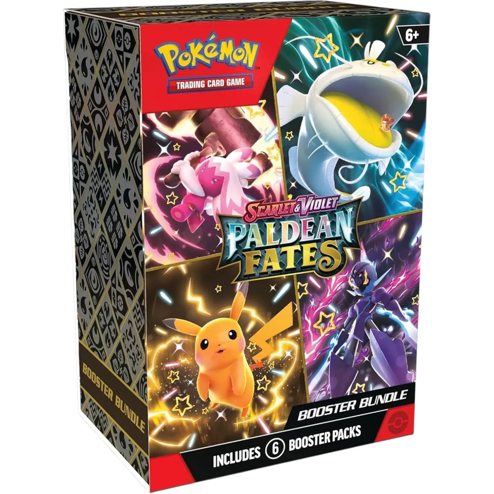 Pokemon TCG Scarlet & Violet Paldean Fates Booster Bundle