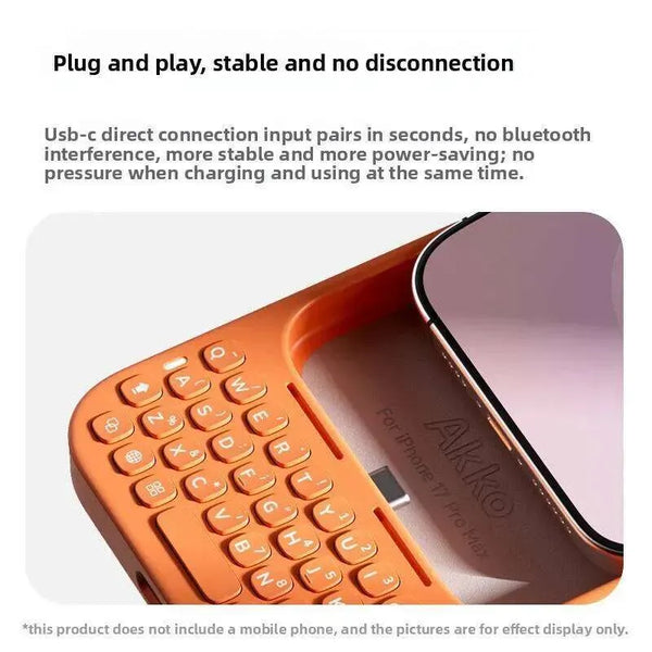 Akko MetaKey Keyboard Phone Case (For iPhone)
