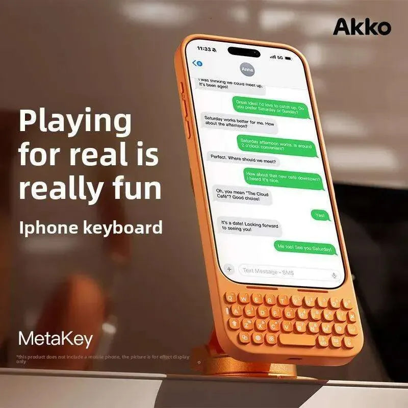 Akko MetaKey Keyboard Phone Case (For iPhone)
