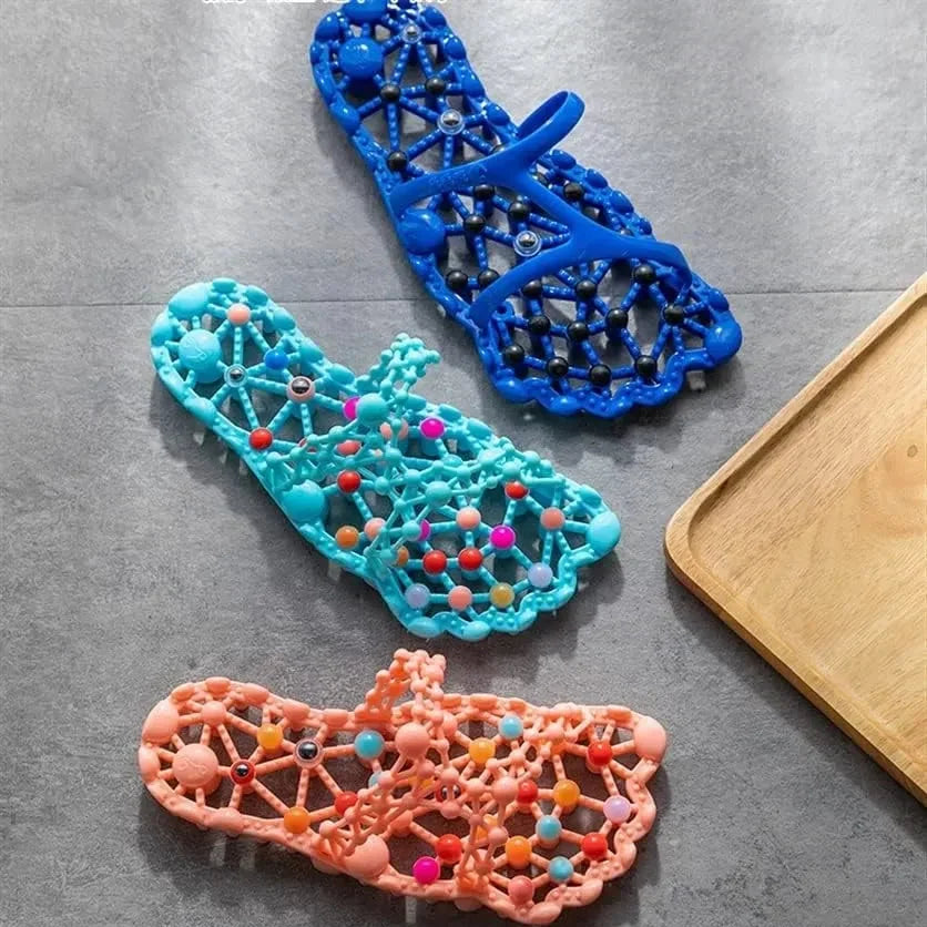 AcuPoint Reflexology Slide Slippers