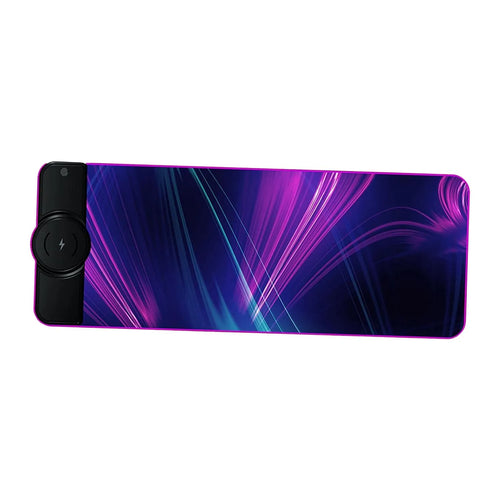 Neon Pulse Charge Desk Pad