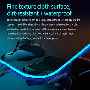 Neon Pulse Charge Desk Pad