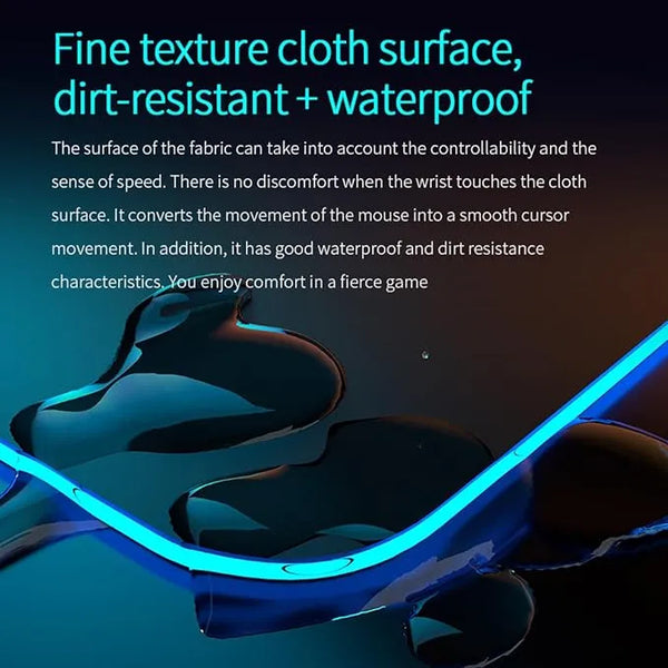 Neon Pulse Charge Desk Pad