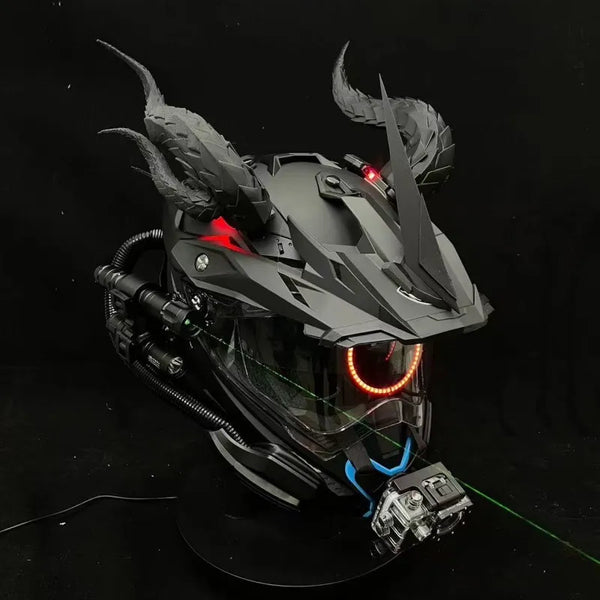 Kirin Cyber Hero Series Luminous Mecha Helmet