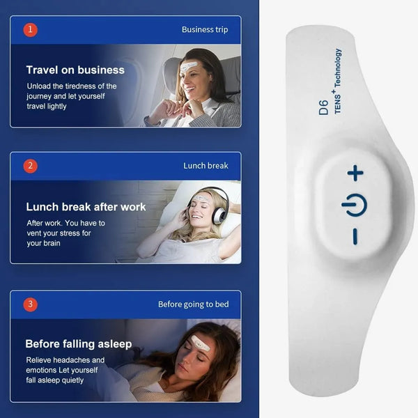 Dreamate D6 TENS+ Sleep Head Massager