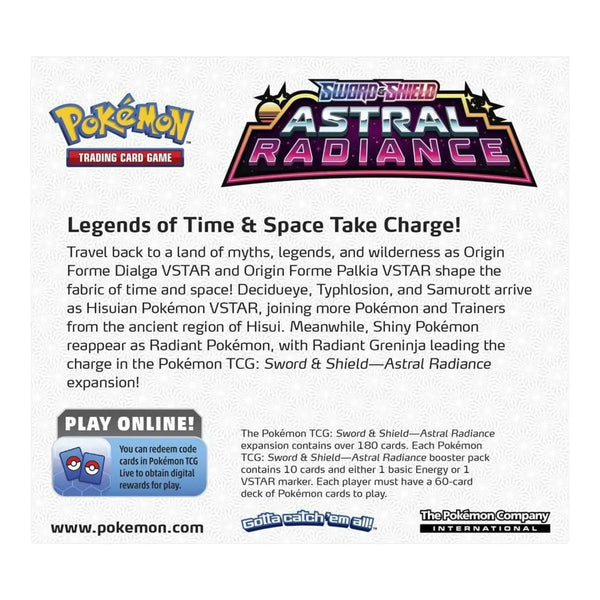 Pokemon Sword & Shield Astral Radiance Booster Box