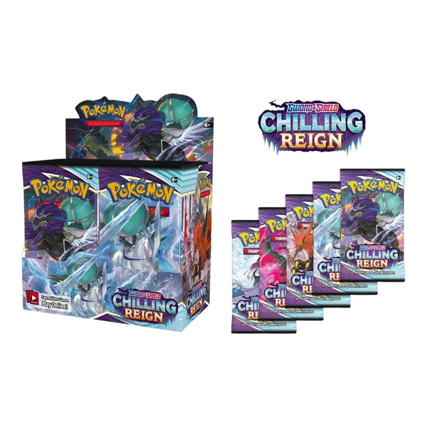 Pokemon Chilling Reign Booster Bundle