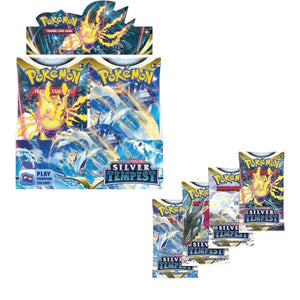 Pokemon Sword & Shield Silver Tempest Booster Bundle
