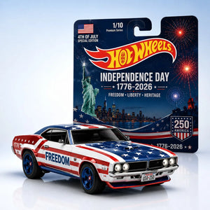 Hot Wheels 4th of July Independence Day Muscle Car