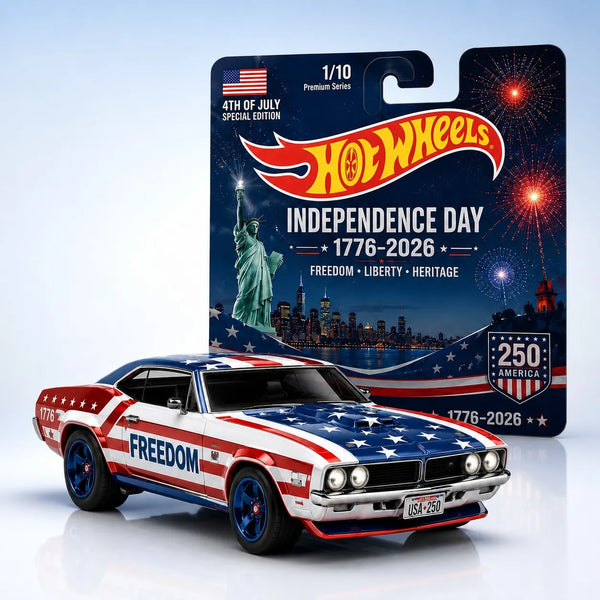 Hot Wheels 4th of July Independence Day Muscle Car