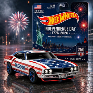 Hot Wheels 4th of July Independence Day Muscle Car