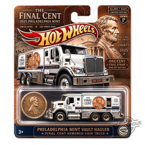 Hot Wheels Philadelphia Mint Vault Hauler Vehicle