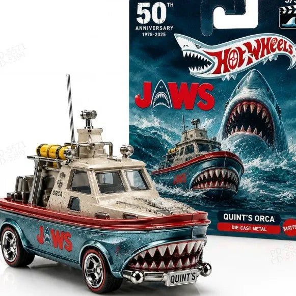 Hot Wheels Jaws Quint's Orca Vehicle