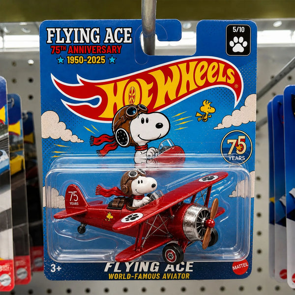 Hot Wheels Peanuts Flying Ace Vehicle