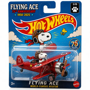 Hot Wheels Peanuts Flying Ace Vehicle