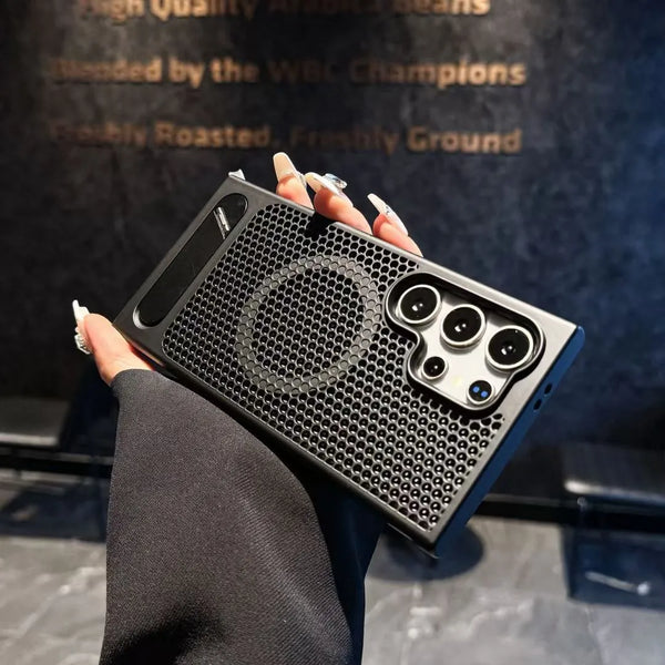 Breathable Honeycomb Mesh Phone Case (For Samsung)