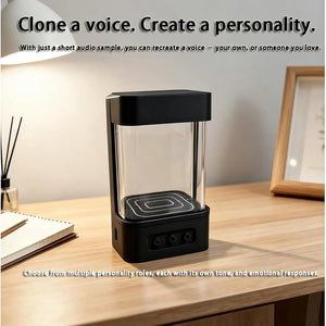 Memory Hologram AI Capsule Desk Figure