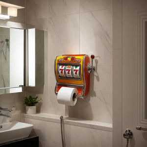 Retro Slot Machine Tissue Roll Holder