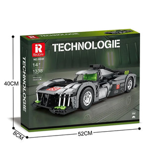 Reobrix 11031 Technologie 9X8 Le Mans Hypercar Building Set (1338 Pcs)