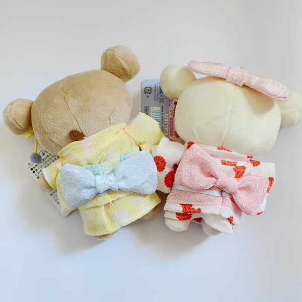San-X Traditional Yukata Plush Keychains