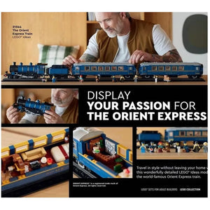 Ideas 21344 The Orient Express Train Building Set (2540 pcs)