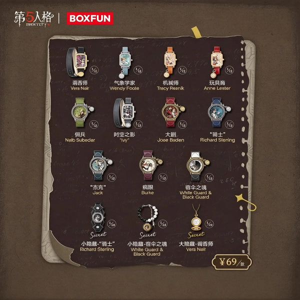 BoxFun Identity V Corridor Of Eternity Blind Box Watch Series