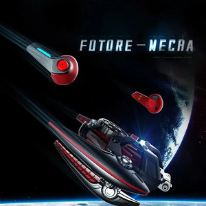 Cyberpunk CD-3 Mecha Alloy Gaming TWS Earphones
