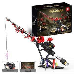 Rose Baitcaster Mechanical Fishing Rod Building Set (806 Pcs)