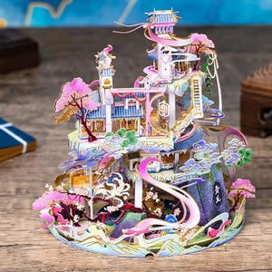 MU Pink Fairy Foxlady Garden Palace Building Kit