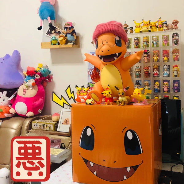 Pokémon Charmander Joyful Flame Collector Statue