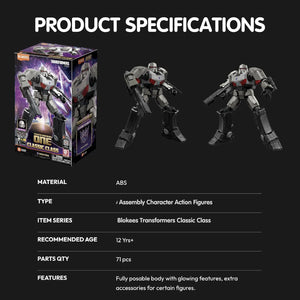 Blokees Transformers One Classic Class 12 Megatron Model Kit