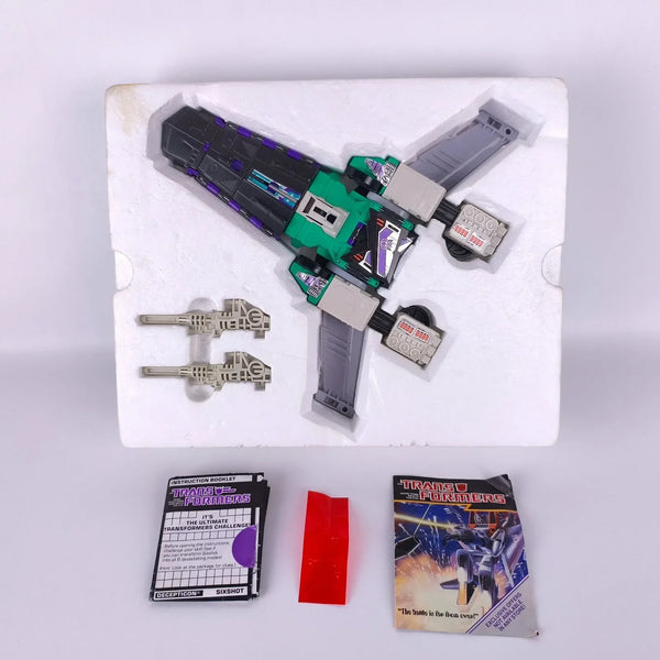 Transformers Vintage G1 Decepticon Sixshot Six-Changer Figure