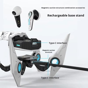 CD11 Mecha Quadruped Robot TWS Bluetooth 5.4 Earphones