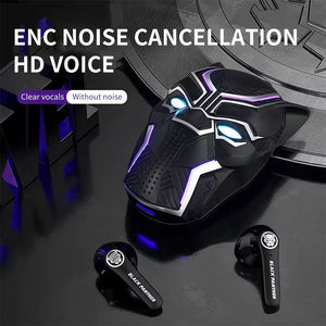 Marvel Black Panther ENC Noise Cancelling Earphones
