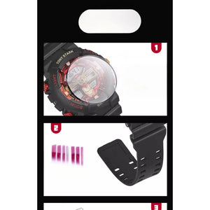 Marvel Tony Stark Dual Display Sports Watch