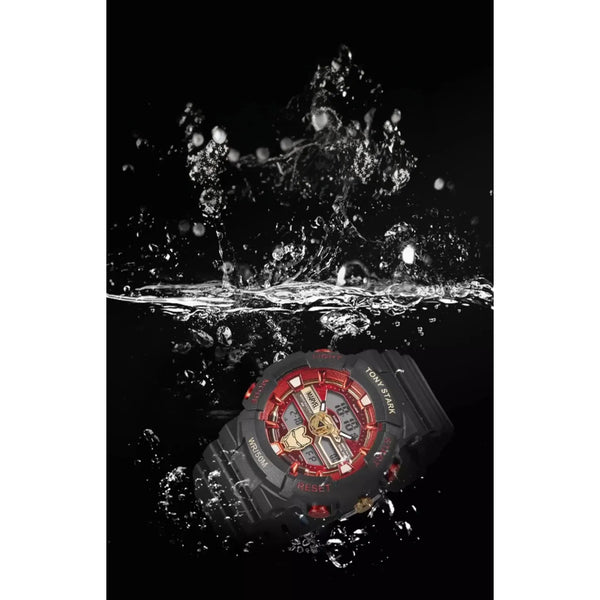 Marvel Tony Stark Dual Display Sports Watch