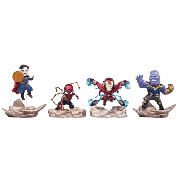 Marvel Avengers Infinity War Chibi Battle Figure (Set of 4)