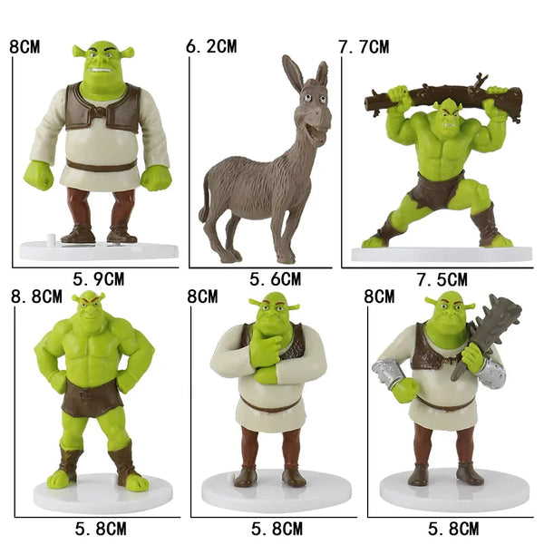 Shrek Swamp Adventures Mini Figures (Set of 6)