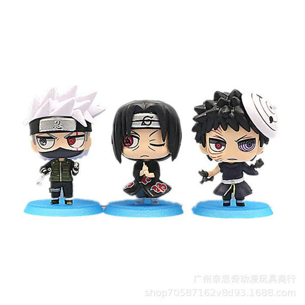 Naruto Legendary Shinobi Chibi Figures (Set of 6)