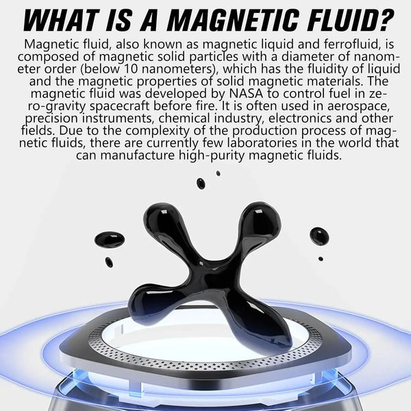 Magnetic Ferrofluid Sound Visualizer Bluetooth Speaker