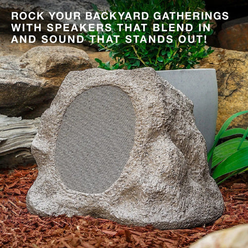 Victrola Rock Speaker Connect Solar Bluetooth Speaker