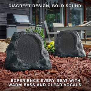 Victrola Rock Speaker Connect Solar Bluetooth Speaker