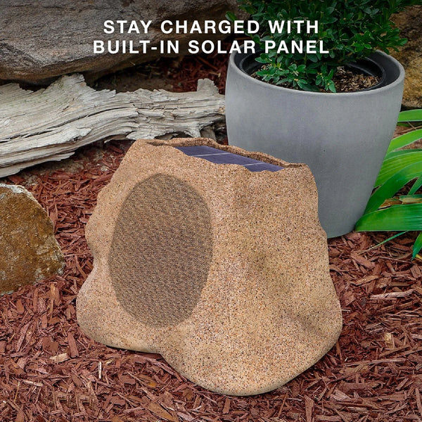 Victrola Rock Speaker Connect Solar Bluetooth Speaker