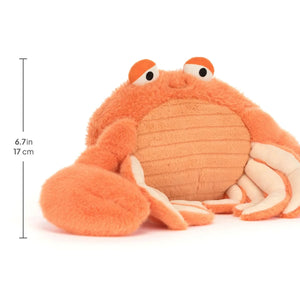 JC Pinchsnap Crab Ocean Wildlife Soft Plush Toy (17 cm)