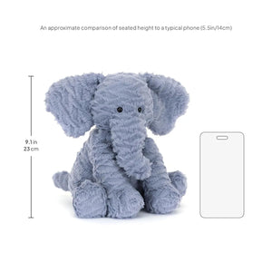 JC Fuddlewuddle Elephant Plush Toy (23 cm)