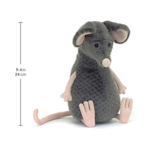 JC Lachlan Sad Rat Soft Plush Toy (27 cm)