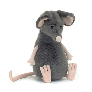 JC Lachlan Sad Rat Soft Plush Toy (27 cm)